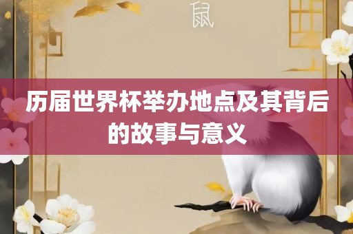 历届世界杯举办地点及其背后的故事与意义