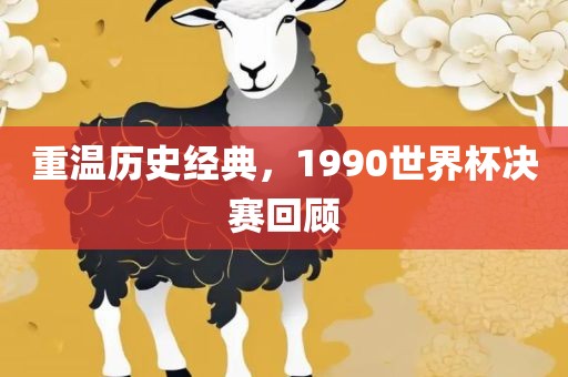 重温历史经典，1990世界杯决赛回顾