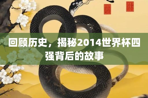 回顾历史，揭秘2014世界杯四强背后的故事