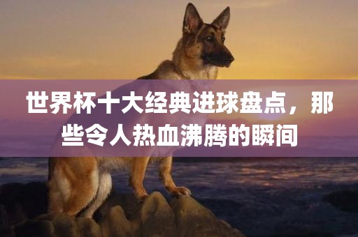 世界杯十大经典进球盘点，那些令人热血沸腾的瞬间