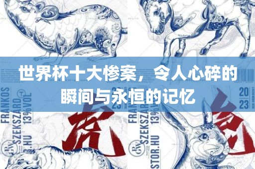 世界杯十大惨案，令人心碎的瞬间与永恒的记忆
