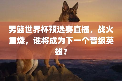 男篮世界杯预选赛直播，战火重燃，谁将成为下一个晋级英雄？
