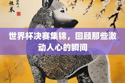 世界杯决赛集锦，回顾那些激动人心的瞬间