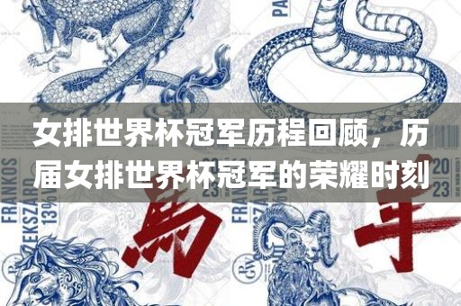 女排世界杯冠军历程回顾，历届女排世界杯冠军的荣耀时刻