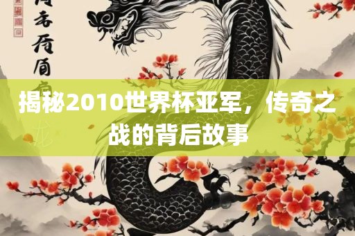揭秘2010世界杯亚军，传奇之战的背后故事