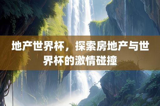 地产世界杯，探索房地产与世界杯的激情碰撞