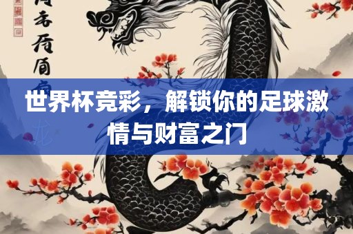 世界杯竞彩，解锁你的足球激情与财富之门