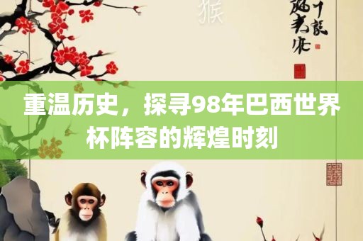 重温历史，探寻98年巴西世界杯阵容的辉煌时刻