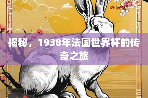 揭秘，1938年法国世界杯的传奇之旅