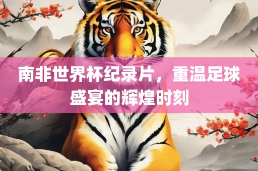 南非世界杯纪录片，重温足球盛宴的辉煌时刻