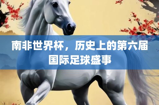 南非世界杯，历史上的第六届国际足球盛事