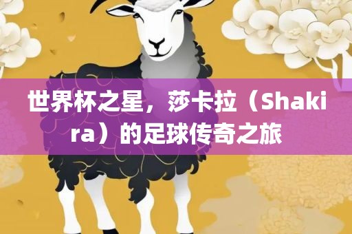 世界杯之星，莎卡拉（Shakira）的足球传奇之旅