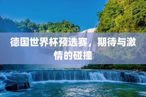 德国世界杯预选赛，期待与激情的碰撞