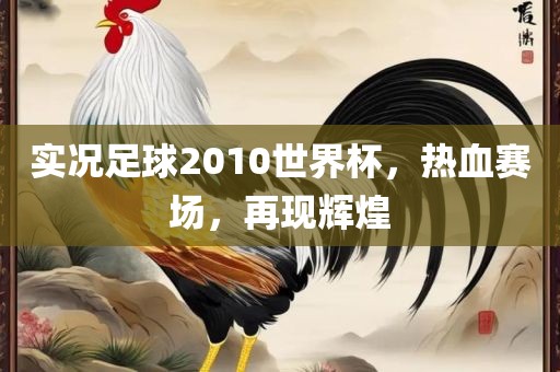 实况足球2010世界杯，热血赛场，再现辉煌