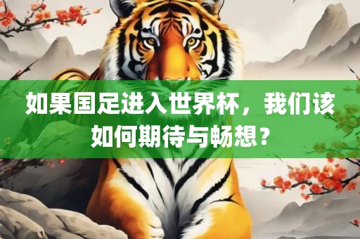 如果国足进入世界杯，我们该如何期待与畅想？