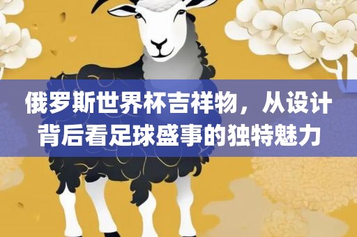 俄罗斯世界杯吉祥物，从设计背后看足球盛事的独特魅力
