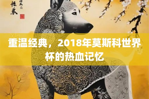 重温经典，2018年莫斯科世界杯的热血记忆