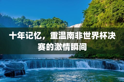 十年记忆，重温南非世界杯决赛的激情瞬间