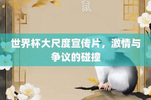 世界杯大尺度宣传片，激情与争议的碰撞