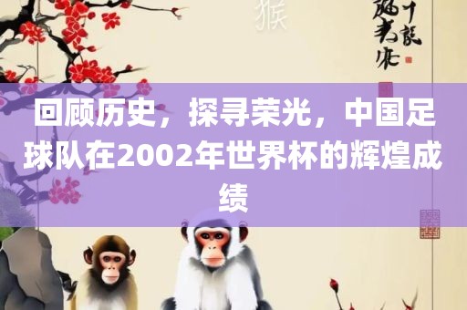 回顾历史，探寻荣光，中国足球队在2002年世界杯的辉煌成绩