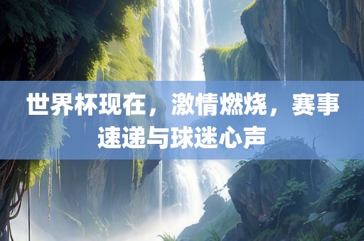 世界杯现在，激情燃烧，赛事速递与球迷心声