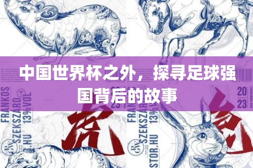 中国世界杯之外，探寻足球强国背后的故事