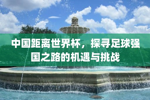 中国距离世界杯，探寻足球强国之路的机遇与挑战
