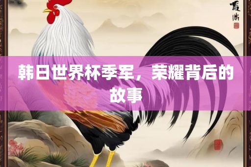 韩日世界杯季军，荣耀背后的故事