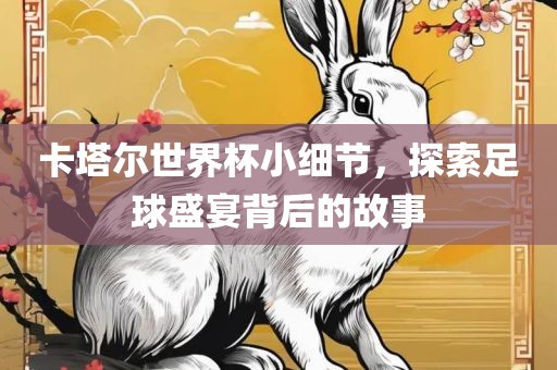 卡塔尔世界杯小细节，探索足球盛宴背后的故事
