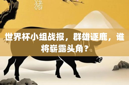 世界杯小组战报，群雄逐鹿，谁将崭露头角？