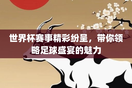 世界杯赛事精彩纷呈，带你领略足球盛宴的魅力