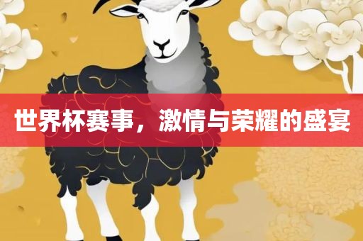 世界杯赛事，激情与荣耀的盛宴