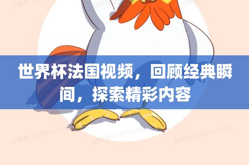 世界杯法国视频，回顾经典瞬间，探索精彩内容