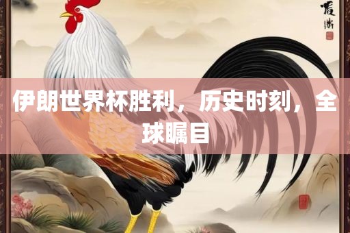 伊朗世界杯胜利，历史时刻，全球瞩目