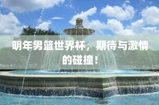 明年男篮世界杯，期待与激情的碰撞！