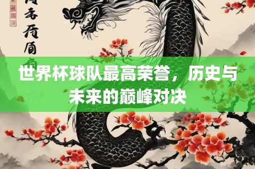 世界杯球队最高荣誉，历史与未来的巅峰对决