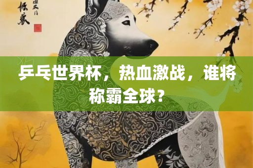 乒乓世界杯，热血激战，谁将称霸全球？